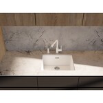 Превью картинка Гранитная мойка Omoikiri Yamakawa 55T-U/I-PL Tetogranit/платина #2
