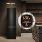 Превью картинка Холодильник с нижней морозилкой Weissgauff WRK 1800 Defrost Black #9
