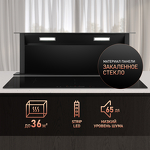 Превью картинка Вытяжка встраиваемая в столешницу  Weissgauff Down Draft 900 Touch Premium Black (1 из 2 мест) #3