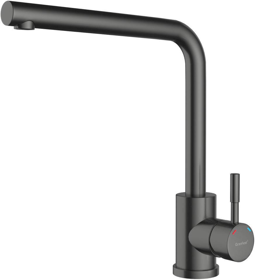 Фото Смеситель для кухни GranFest Z-5411 PVD графит