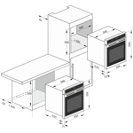 Превью картинка Газовый духовой шкаф Kaiser EG 6374 W #2