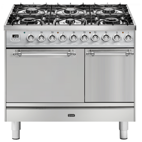 Картинка ILVE PD106DQNE3/SSC нержавеющая сталь (фурн. хром)