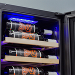 Превью картинка Шкаф винный  Meyvel Винный холодильник (шкаф) компрессорный MEYVEL MV106-KST2 (Slim) #8