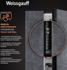 Превью картинка  Холодильник side by side Weissgauff WSBS 600 NoFrost Inverter Rock Glass #6