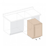 Превью картинка Шкаф винный  Винный холодильник (шкаф) компрессорный Dunavox DAU-46.145DSS #3