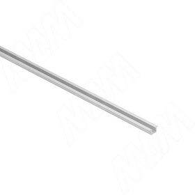 Картинка PULSE FORTE Направляющая нижняя врезная, серебро, L-3000 (FOR02PRS3)