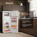 Превью картинка Холодильник с верхней морозилкой Weissgauff WRK 1430 Defrost White #3