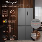 Превью картинка  Холодильник side by side Weissgauff WCD 450 X NoFrost Inverter #28