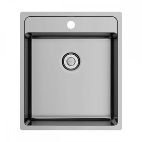 Картинка Omoikiri Daisen 44-IN нерж. сталь/нержавеющая сталь