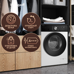 Превью картинка Стиральная машина с фронтальной загрузкой Weissgauff WM 45127 Direct Drive Inverter Steam #13
