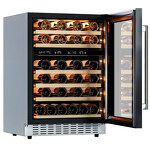 Превью картинка Шкаф винный встраиваемый Meyvel Винный холодильник (шкаф) компрессорный MEYVEL MV46PRO-KWT2 #14