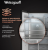 Превью картинка  Холодильник side by side Weissgauff WCD 510 Built-in Inverter NoFrost Black Glass #10