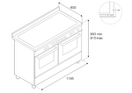 Превью картинка Центр варочный Bertazzoni HER125I2EXT2 #7
