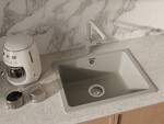 Превью картинка Гранитная мойка Rivelato BERKANA 50 подст.монтаж 1-чаш 560*430 Топаз 703 #3