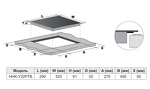 Превью картинка Индукционная варочная панель домино Haier HHK-Y32PTB #4