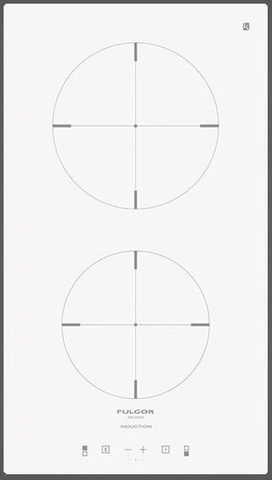 Фото Индукционная варочная панель домино Fulgor Milano CH 302 ID TC WH/2