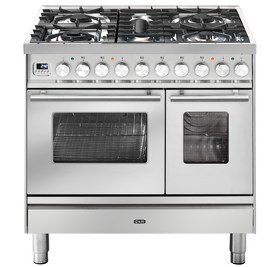 Картинка ILVE PD09PDWE3/SS нержавеющая сталь (фурн. сатинированная сталь)