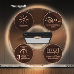 Превью картинка Козырьковая вытяжка Weissgauff Cover 50 Black #10