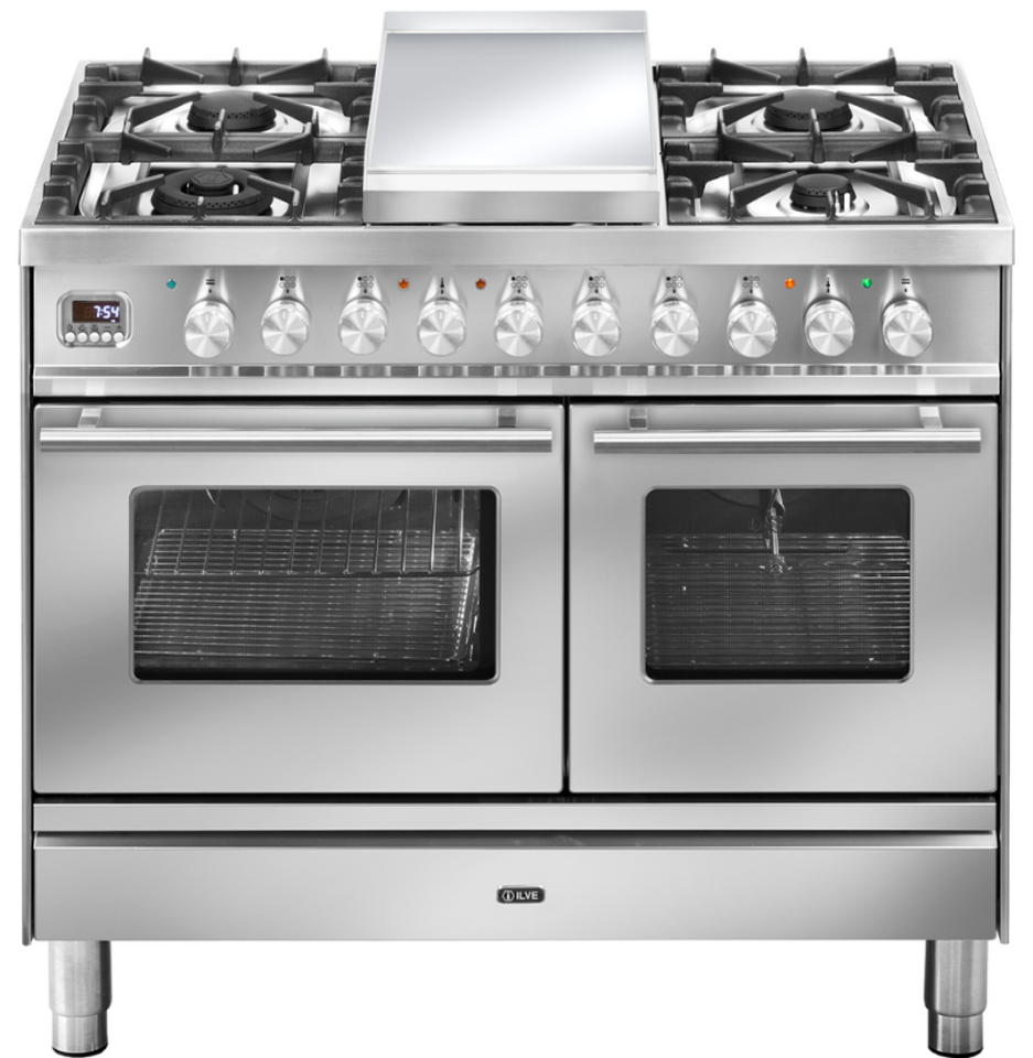 Фото Центр варочный ILVE PD10FDWE3/SS нержавеющая сталь (фурн. сатинированная сталь)