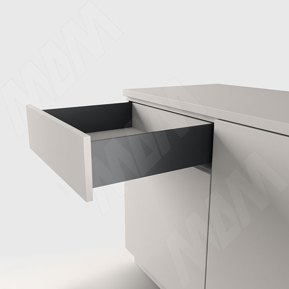 Фото PULSE ЛС БОКС Комплект ящика 500 мм, Н120, с толкателем, черный, LS BOX (LT120500BL)