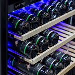 Превью картинка Шкаф винный встраиваемый Meyvel Винный холодильник (шкаф) компрессорный MEYVEL MV77PRO-KBT2 #2