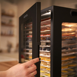 Превью картинка Сушилка для овощей и фруктов Дегидратор Meyvel MDH14-2S (Black) #16