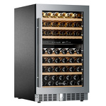 Превью картинка Шкаф винный встраиваемый Meyvel Винный холодильник (шкаф) компрессорный MEYVEL MV77PRO-KST2 #1