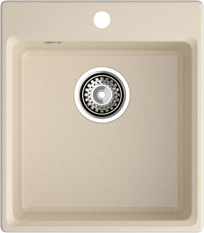 Фото Мраморная мойка GranFest LEVEL 420 Кашемир