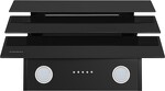 Превью картинка Наклонная вытяжка Maunfeld CASCADA PUSH 60 Glass Black #4