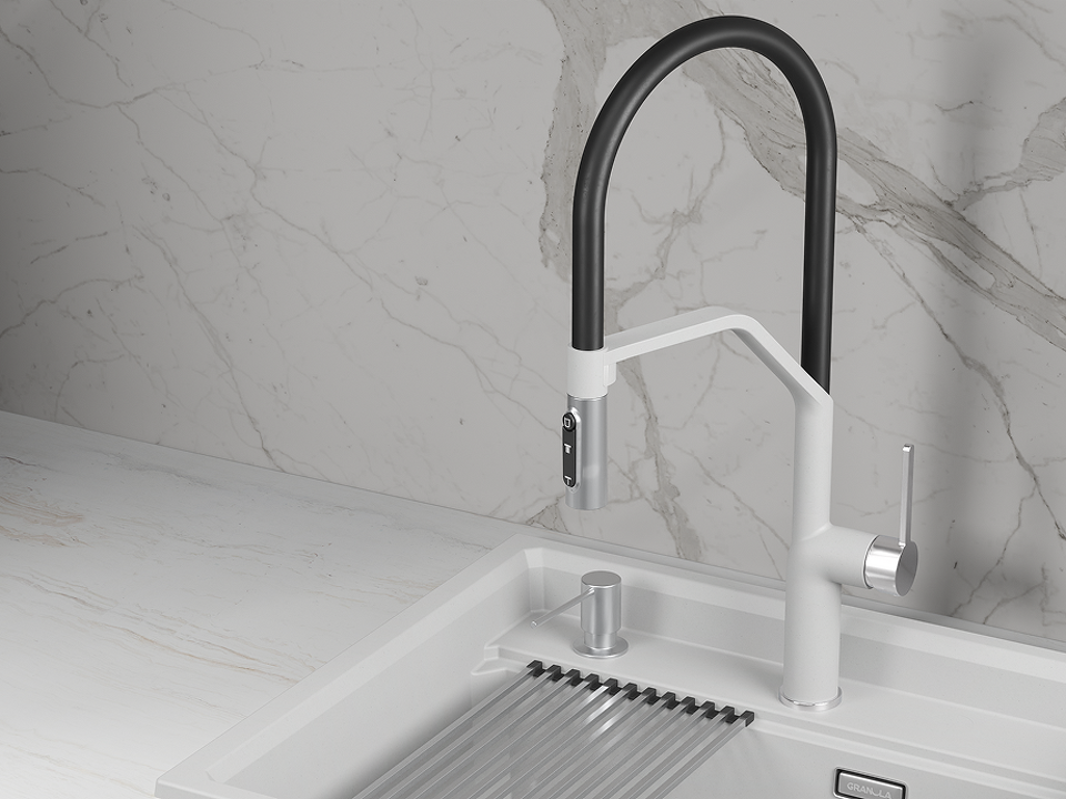Фото Смеситель для кухни GRANULA 9012, АРКТИК