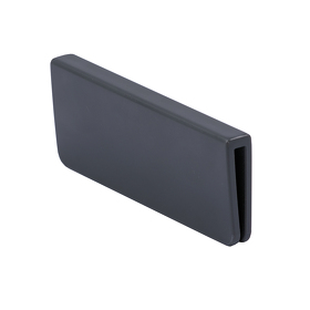 Картинка Duslar Ручка-клипса на стеклянный фасад для коллекции MATRIX, антрацит