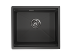 Превью картинка Металлическая мойка GRANULA 5045U, ЧЕРНЫЙ МАТОВЫЙ #2