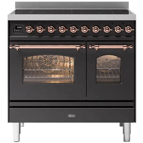 Картинка ILVE PDI096NE3/MGP матовый графит (фурн. медь)