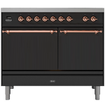 Превью картинка Центр варочный ILVE PD10SDQNE3/MGP матовый графит (фурн. медь) #1