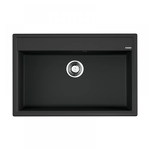 Превью картинка Гранитная мойка Omoikiri Daisen 77-BL Artgranit/черный #1