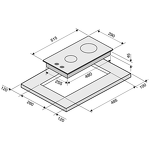 Превью картинка Газовая варочная панель домино KRONA HAGEL 30 WH #10