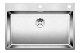 Картинка Blanсo ANDANO 700-IF-A нерж.сталь зеркальная полировка с кл.-авт. PushControl