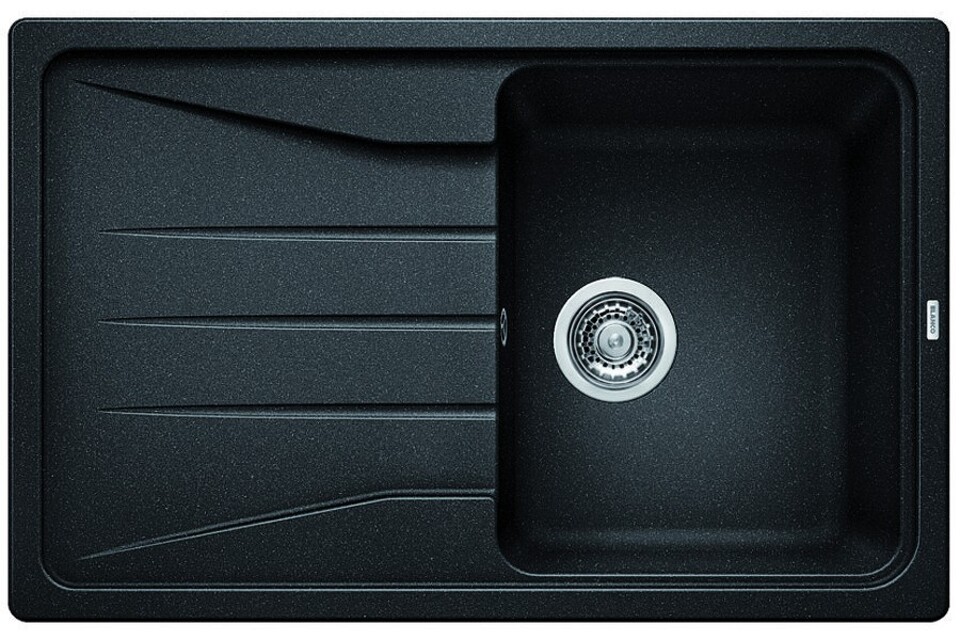 Фото Гранитная мойка Blanсo SONA 45S SILGRANIT PuraDur антрацит