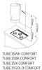 Превью картинка Цилиндрическая вытяжка Meferi TUBE35IX COMFORT #2