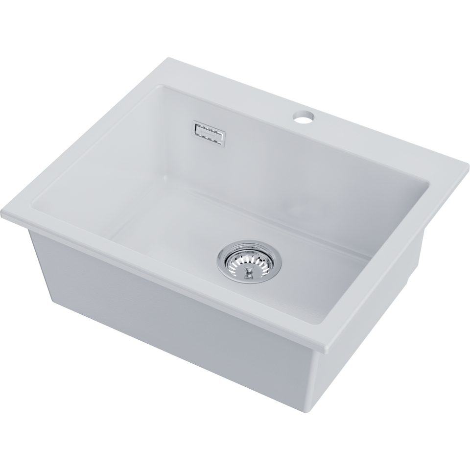 Фото Omoikiri Omishima 60-WH Glossy Natceramic/белый глянцевый