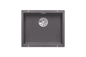 Картинка Blanсo SUBLINE 500-U SILGRANIT PuraDur темная скала с отв.арм. InFino