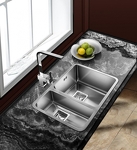 Превью картинка Металлическая мойка Oulin OL-0369L #2