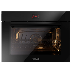 Картинка ILVE OV80GT31/BK глянцевый черный (фурн. матовый черный)