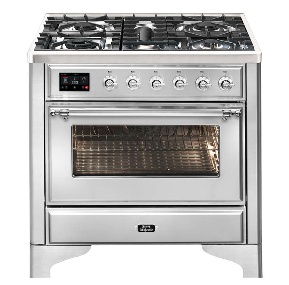 Фото Центр варочный ILVE M09PDNE3/SSC нержавеющая сталь (фурн. хром)