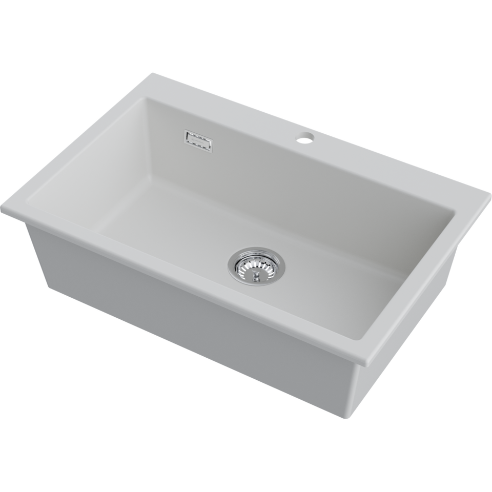 Фото Omoikiri Omishima 76-WH Matt Natceramic/белый матовый
