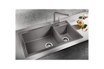 Превью картинка Гранитная мойка Blanсo METRA 9 SILGRANIT PuraDur (чаша слева) темная скала #3
