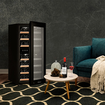 Превью картинка Шкаф винный  Meyvel Винный холодильник (шкаф) компрессорный MEYVEL MV33-KBF2 #12