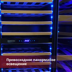 Превью картинка Шкаф винный встраиваемый Винный холодильник (шкаф) компрессорный Dunavox 114 бут DAB-114.288DB.TO #8