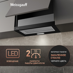 Превью картинка Встраиваемая вытяжка Weissgauff TEL 600 Black Glass #3