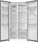 Превью картинка  Холодильник side by side Weissgauff WSBS 590 Inverter NoFrost Water Dispenser Dark Inox #2